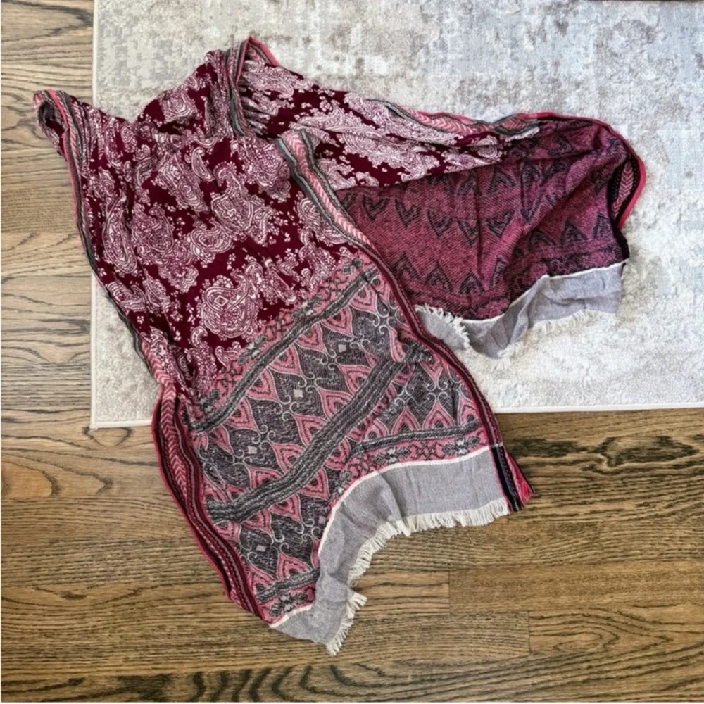 J. Jill Whimsical Paisley Preppy Scarf